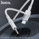 Аудіоадаптер НОСО UPA27 Spirit transparent digital audio conversion cable Type-C 1.2m Gray mag-69420076125551499