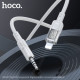 Аудіоадаптер НОСО UPA27 Spirit transparent digital audio conversion cable iP 1.2m Gray mag-694200761253159766