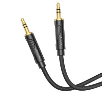 Аудіокабель НОСО UPA30 Friend 1m. Black mag-6942007625463137290