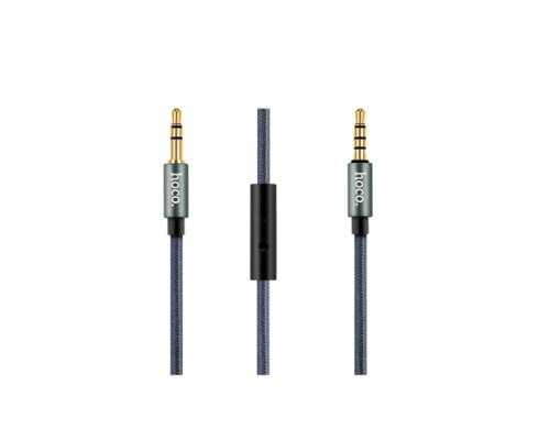 Аудіокабель НОСО UPA04 Noble Sound (with Mic) 1m Tarnish mag-6957531051572839