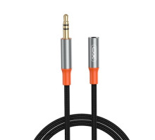 Адаптер XO NB-R269A 3.5 Male to 3.5 Female Adapter 1m Чорний mag-692068085507060161