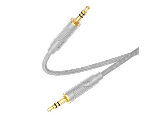 Аудіокабель НОСО UPA30 Friend 1m. Gray mag-6942007625487137291
