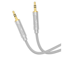 Аудіокабель НОСО UPA30 Friend 1m. Gray mag-6942007625487137291