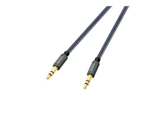 Аудіокабель НОСО UPA03 Noble sound 1m Сірий mag-695753105156558173