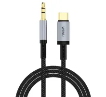 AUX-адаптер WiWU Legend Audio Convertor USB-C to 3.5mm Wi-C048T 1,5m Black mag-6976975619315153580