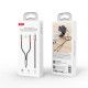 Адаптер XO NB-R269B Couple Cable Type-c to Dual 3.5 Female Adapter 1.2m Чорний mag-692068085508760162