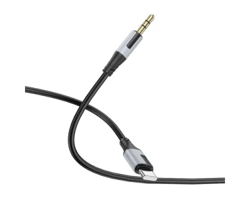 Аудіокабель BOROFONE BL19 Creator digital audio for Type-C/1m чорний mag-6941991108334146257