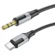 Аудіокабель BOROFONE BL19 Creator digital audio for Type-C/1m чорний mag-6941991108334146257
