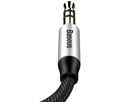 Аудіокабель Baseus Yiven M30 1,5m. Black-Silver CAM30-CS1 mag-695315625720754652