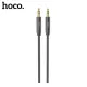 Аудіокабель НОСО UPA19 AUX audio cable 1m Black mag-6931474759863143983