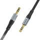Аудіокабель НОСО UPA26 AUX Fresh audio cable 1m Black mag-69420076088001731