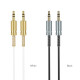 Аудіокабель НОСО UPA31 Cindy spring audio cable AUX 1m White mag-6942007631242137371