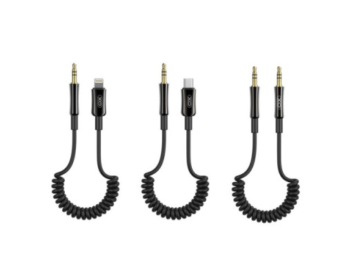 Аудіо-адаптер XO NB-R255B Type-C to 3.5mm Чорний mag-69206808487441029