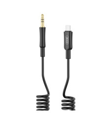 Аудіо-адаптер XO NB-R255B Type-C to 3.5mm Чорний mag-69206808487441029