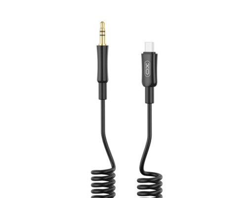 Аудіо-адаптер XO NB-R255B Type-C to 3.5mm Чорний mag-69206808487441029