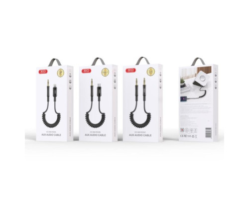 Аудіо-адаптер XO NB-R255B Type-C to 3.5mm Чорний mag-69206808487441029