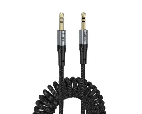 Аудіокабель НОСО UPA33 Nuevo audio cable AUX black mag-6942007663793152110