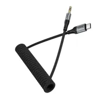 Аудіокабель НОСО UPA33B Nuevo digital audio conversion cable Type-C black mag-6942007663816153100