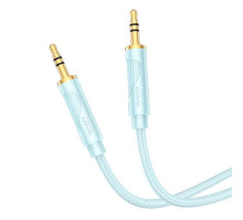 Аудіокабель НОСО UPA30 Friend 1m. Blue mag-6942007625470137234