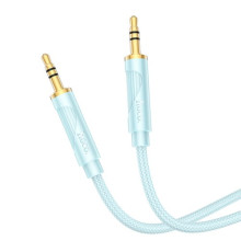 Аудіокабель НОСО UPA30 Friend 1m. Blue mag-6942007625470137234