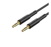 Аудіо-адаптер XO NB-R271 Straight PVC 3.5 to 3.5 1m Чорний mag-6920680856688153711