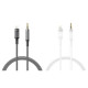 Адаптер XO NB-R279A IP to 3.5 Brushed Clear Audio Cable Білий mag-692068086019760199