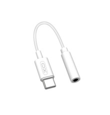 Аудіо-адаптер XO NB-R161 audio adapter Type-c to 3.5mm Білий mag-69206808732341031