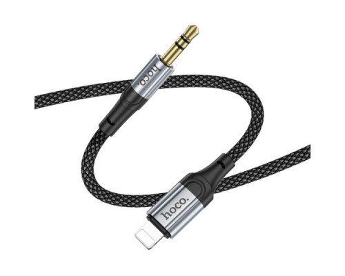 Аудіоадаптер НОСО UPA26 Fresh digital audio conversion cable iP 1m Black mag-6942007608817140593