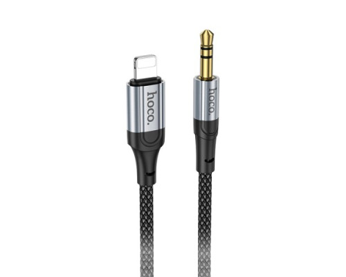 Аудіоадаптер НОСО UPA26 Fresh digital audio conversion cable iP 1m Black mag-6942007608817140593