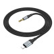 Аудіоадаптер НОСО UPA26 Fresh digital audio conversion cable iP 1m Black mag-6942007608817140593