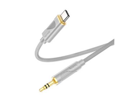 Аудіоадаптер НОСО UPA30 Friend digital audio conversion cable Type-C 1m. Gray mag-6942007625548137346
