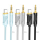 Аудіоадаптер НОСО UPA30 Friend digital audio conversion cable Type-C 1m. Gray mag-6942007625548137346