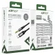 Аудіокабель ACEFAST J11Type-C to AUX(3.5) audio adapter cable 1m. Black mag-6974316285274153345