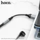 Аудіоадаптер HOCO LS36 Fresh external sound card USB to 3.5 0,12m Black mag-6942007608879146718