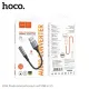 Аудіоадаптер HOCO LS36 Fresh external sound card USB to 3.5 0,12m Black mag-6942007608879146718