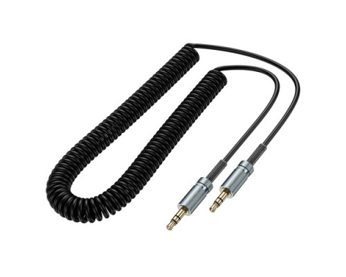 Аудіокабель HOCO UPA31 Cindy spring audio cable AUX 1m Black mag-6942007631235137284