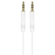 Аудіокабель BOROFONE BL16 Clear sound 3.5mm/1m білий mag-69744433891731516