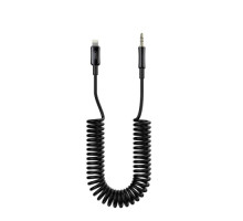 Адаптер XO NB-R255A Lightning to 3.5mm Чорний mag-6920680848737136202