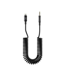 Адаптер XO NB-R255A Lightning to 3.5mm Чорний mag-6920680848737136202