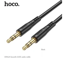 Аудіокабель НОСО UPA24 Smooth AUX audio cable 1m. Black mag-6931474789136151095