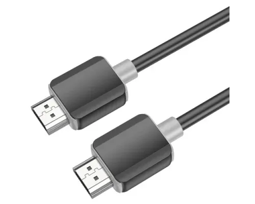 HDTV кабель HOCO US08 HDTV 2.0 male-to-male 4K HD data cable 3M Black mag-6931474799401144007