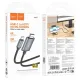 HDTV кабель HOCO UA27 HD on-screen cable Type-C to HDTV 2m. Metal Gray mag-6942007619028145606