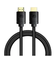 Кабель Baseus High Definition Series HDMI 8K to HDMI 8K Adapter Cable 1m Black CAKGQ-J01 mag-6953156204157147501