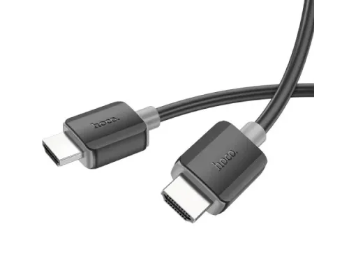HDTV кабель HOCO US08 HDTV 2.0 male-to-male 4K HD data cable 1m. Black mag-6931474799388144006