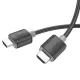 HDTV кабель HOCO US08 HDTV 2.0 male-to-male 4K HD data cable 1m. Black mag-6931474799388144006