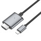 HDTV кабель HOCO UA27 HD on-screen cable iP to HDTV Metal Gray mag-6942007619011137328