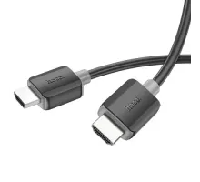 HDTV кабель HOCO US08 HDTV 2.0 male-to-male 4K HD data cable 2m. Black mag-6931474799395144415