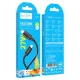 PD Кабель HOCO X122 Benefit PD27W silicone charging data cable iP/1m Black mag-6942007662161153870