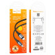 PD Кабель HOCO X102 Fresh PD charging data cable iP 27W/1m. Black mag-6942007608749142090