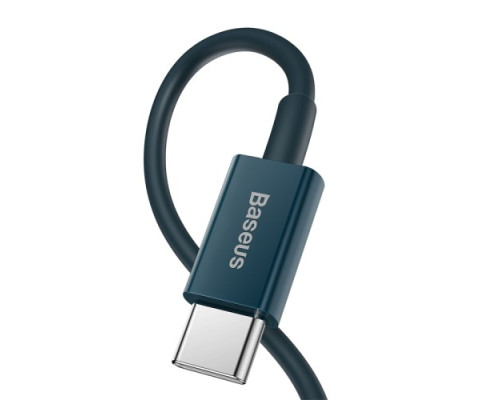 PD кабель Baseus Superior Series Fast Charging Data Cable Type-C to iP PD 20W 1m Darkblue CATLYS-A03 mag-695315620532156189